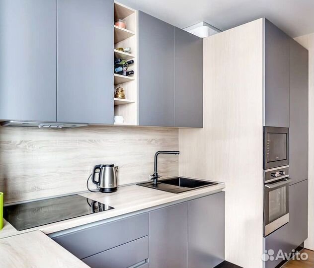 Кухня современная на заказ. Доставка и сборк