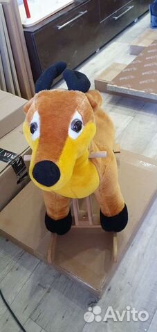 Олень качалка