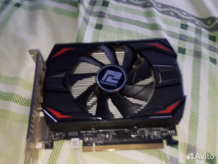 Видеокарта rx550 4gb