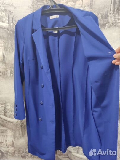 Платье-пиджак 46 размер