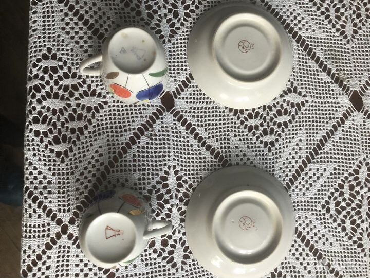 Чайные пары из СССР 2 штуки