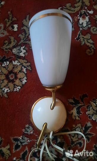 Винтажное настенное бра-светильник, СССР 60-70 год