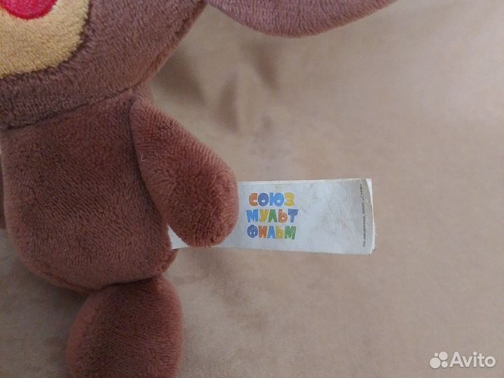 Игрушка чебурашка музыкальный