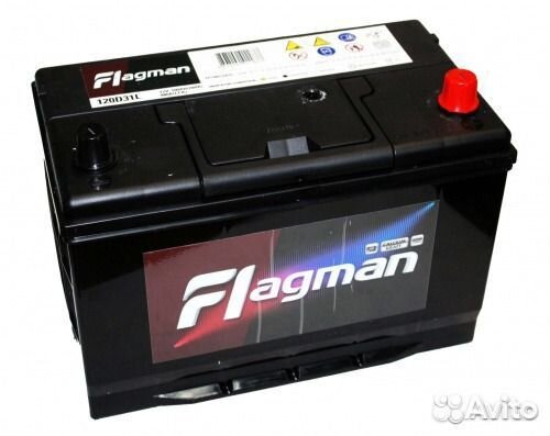 Автомобильный аккумулятор Flagman 120D31L 100 А.ч