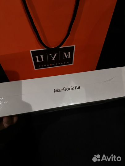 Macbook air m1 8/256gb gold новый