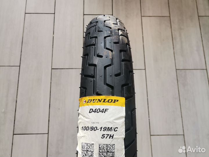 100/90R19 dunlop d404