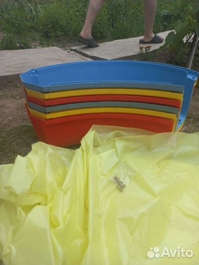 Детская песочница пластиковая