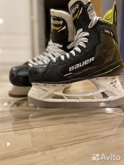 Хоккейные коньки bauer supreme M4, размер 6 fit2