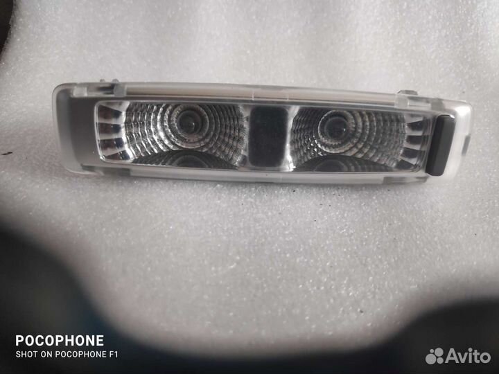 Фонарь габаритный желтый прямоугольный светодиодны