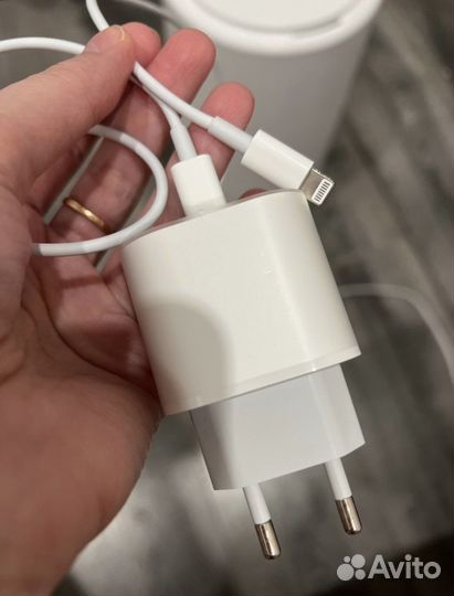 Быстрая зарядка для iPhone блок питания с проводом