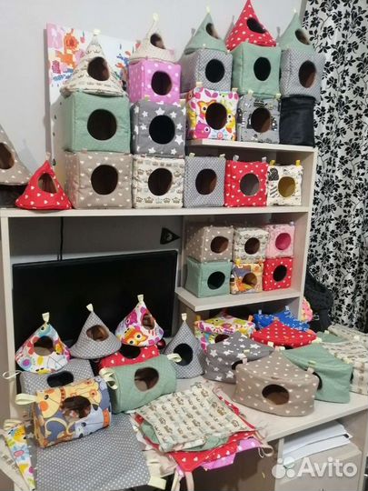 Домик гамак туннель для грызунов