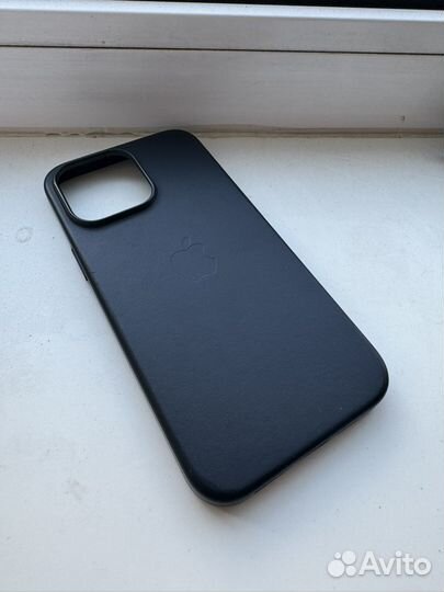 Чехол Apple iPhone 14 pro max leather оригинал