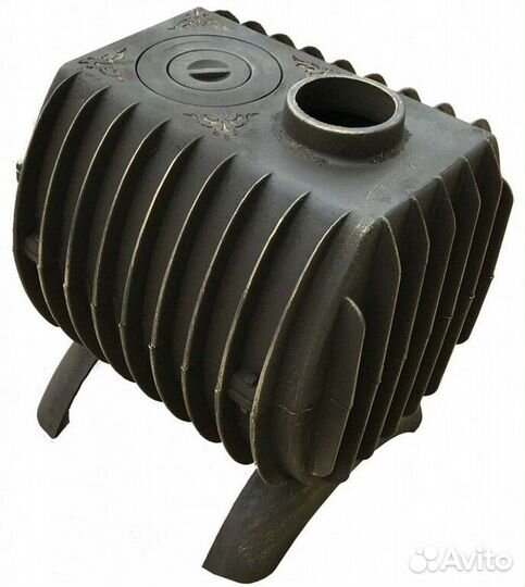 Печь чугунная отопительно-варочная 200 м.куб