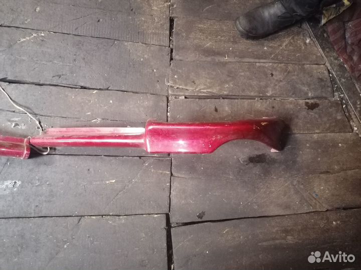 Накладка на бампер мазда