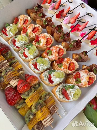 Кейтеринг фуршет гастробоксы