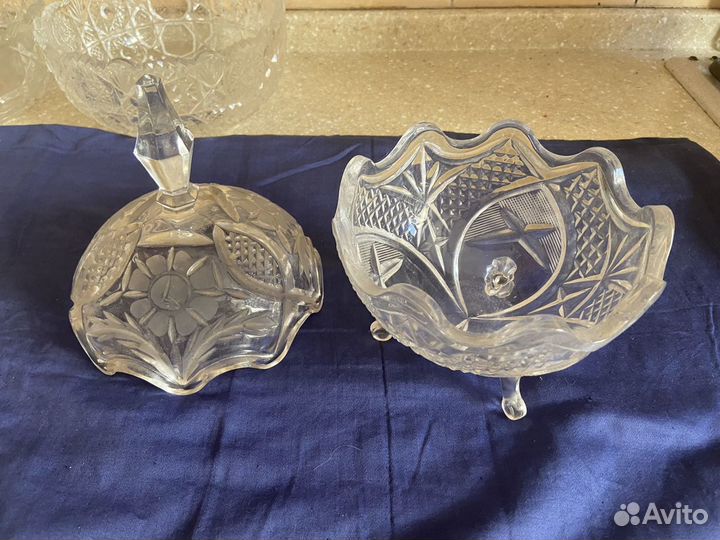 Хрусталь СССР вазы