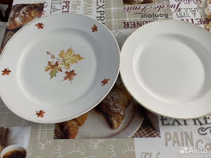 2 Пиалы, 2 тарелки