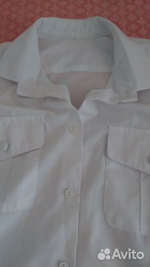 Рубашка форменная кадетская для девочки