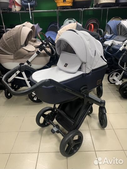 Коляска adamex christiano люлька 1в1
