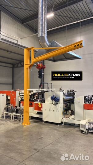 Монтаж консольных кранов до 10 т