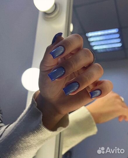 Маникюр наращивание