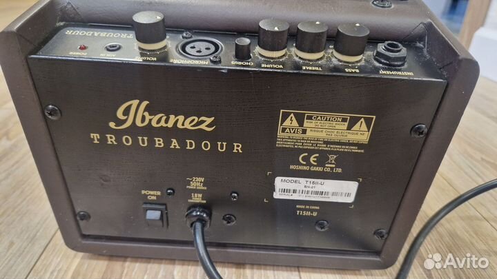 Гитарный комбоусилитель Troubadour T15II-U