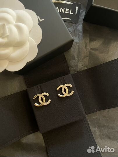 Новые серьги Chanel оригинал