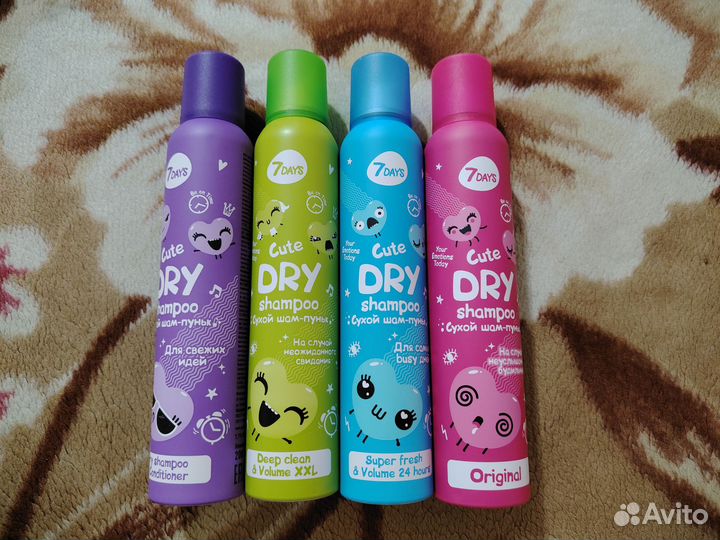 Сухой шампунь 7days 200 мл