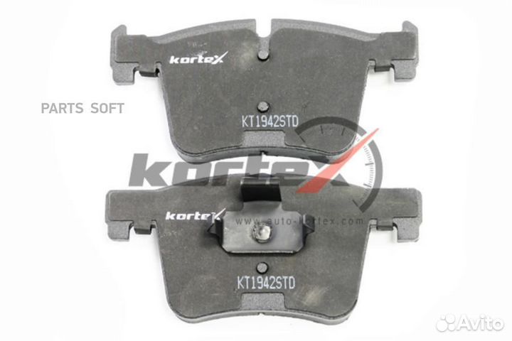 Kortex KT1942STD Колодки торм. BMW X3 F20/F30/F25