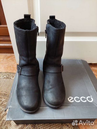 Сапоги зимние детские ecco р.33