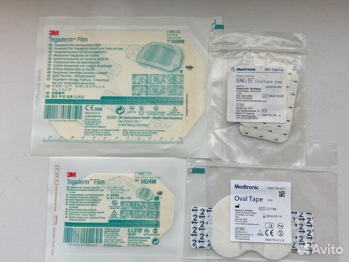 Платырь Tegaderm Overtape Oval Tape