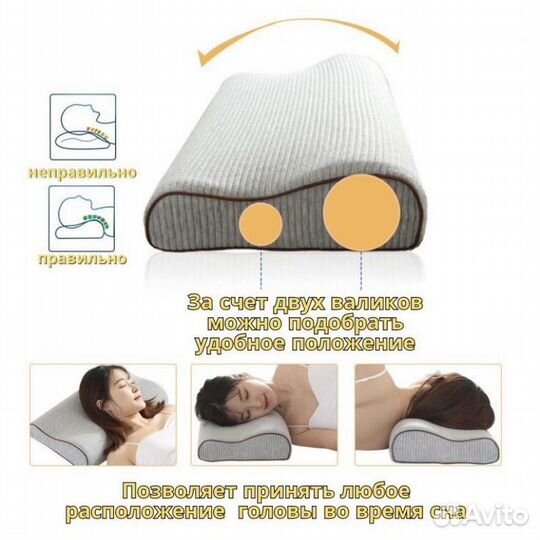 Подушка ортопедическая новая