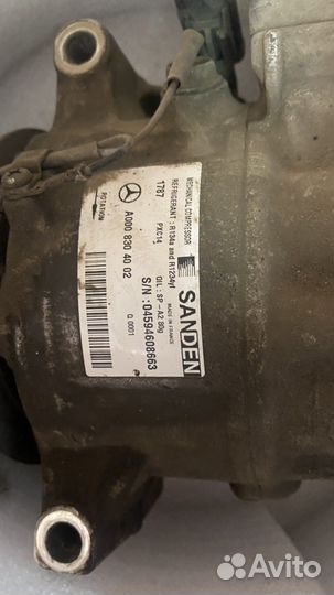 Компрессор кондиционера mercedes benz w205
