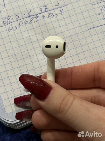 Airpods 1 наушник левый оригинальный