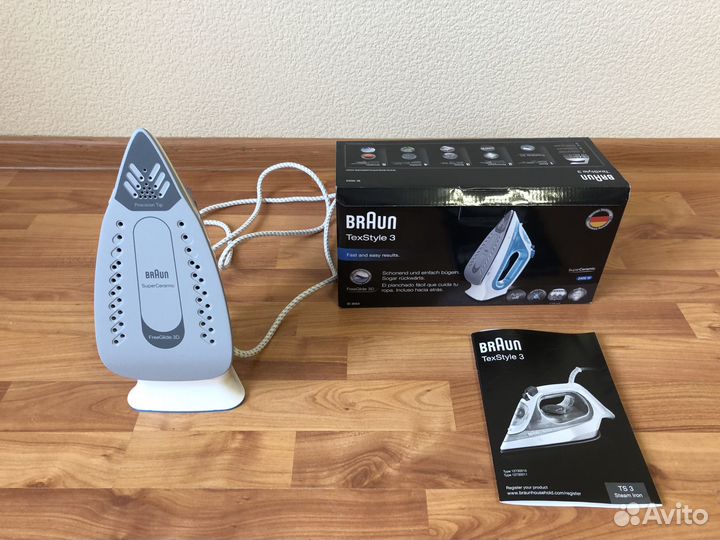 Паровой утюг Braun Texstyle 3 SI3053 BL