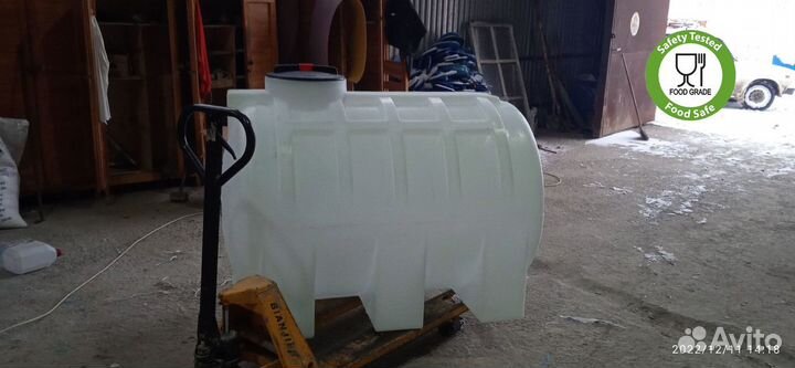 Бочка пластиковая 1000 л / гарантия 5 лет