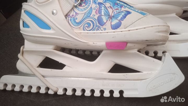 Коньки детские раздвижные 31-35