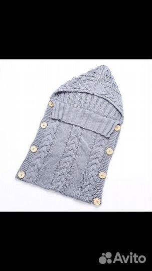 Конверт вязанный