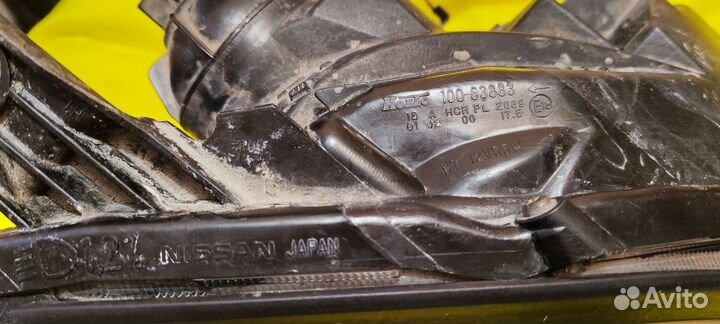 Фара Nissan teana j31 rest галоген