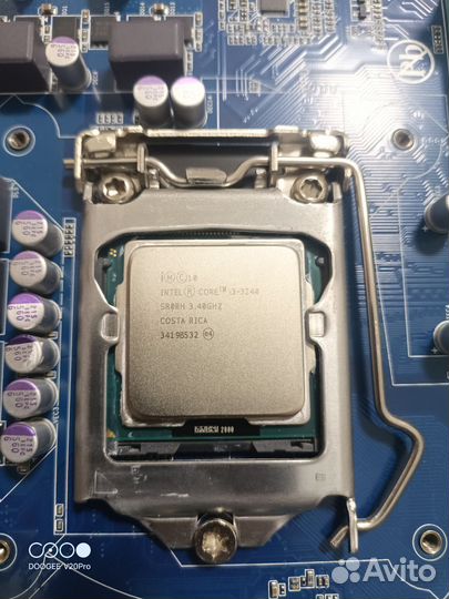 Сборка пк Core i3 3240, 4gb