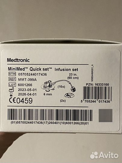 Medtronic MiniMed Quick-set MMT-399A