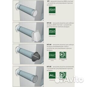 Клапан приточный 10кп-05