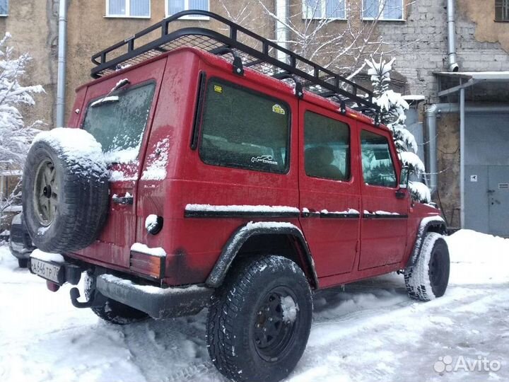 Экспедиционный багажник на mercedes-benz G-класс