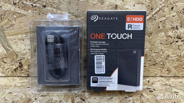5 тб Внешний HDD Seagate One Touch id:159857