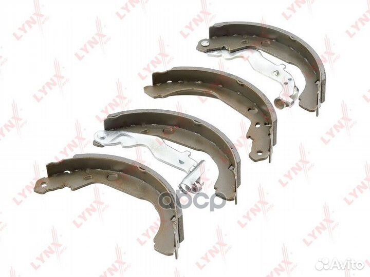 Тормозные колодки барабанные зад BS6307 L