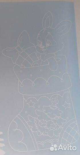 Новогодние наклейки