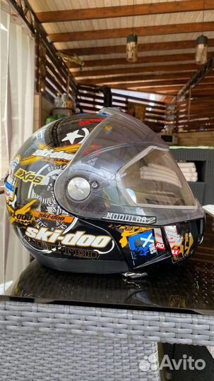 Мотошлем модуляр xl