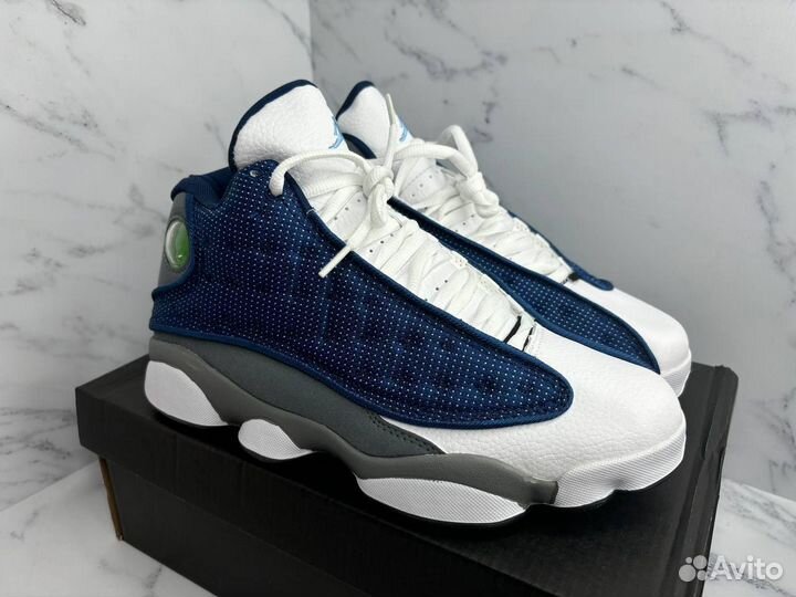 Кроссовки nike air jordan 13 flint grey