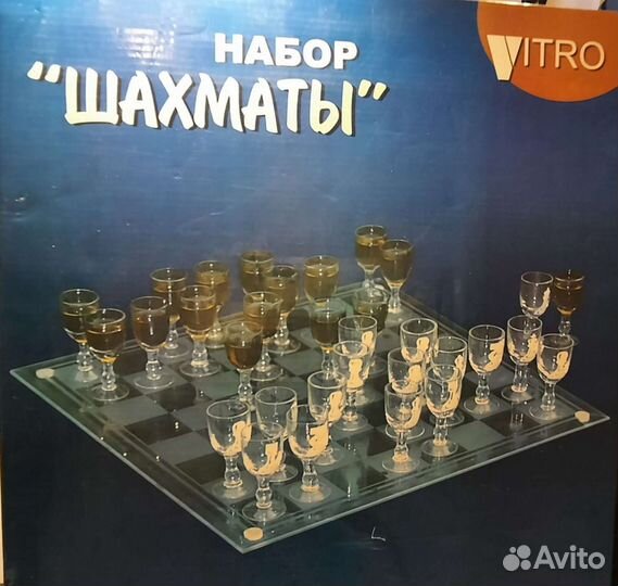 Шахматы рюмки