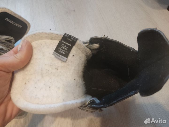 Хоккейные коньки bauer supreme pro 35р